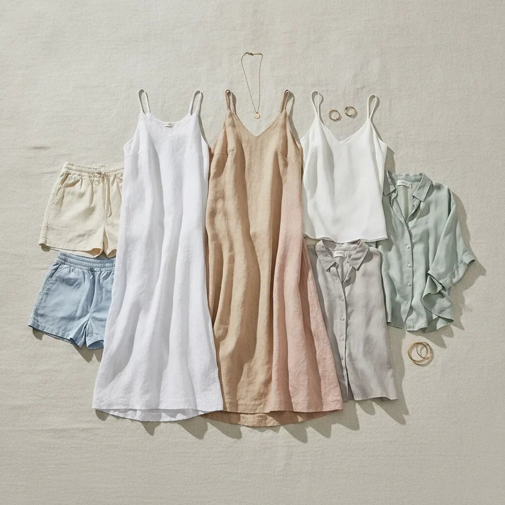 Capsule wardrobe été | 15 pièces pour des dizaines de looks