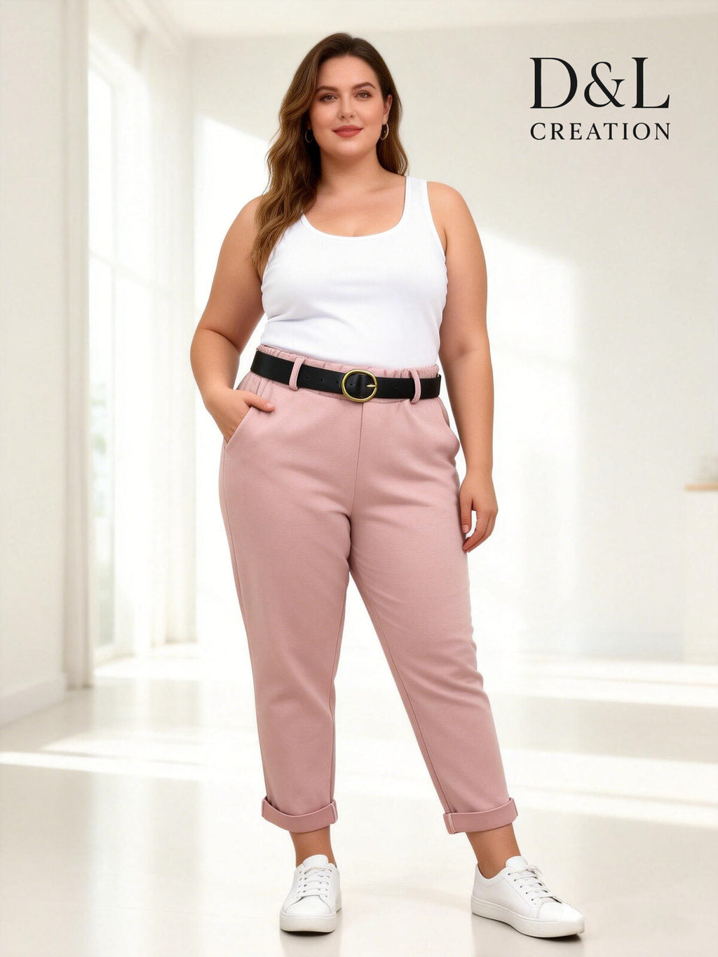 Pantalon jusqu'au 48, le coin des pulpeuses, 4 coloris au choix