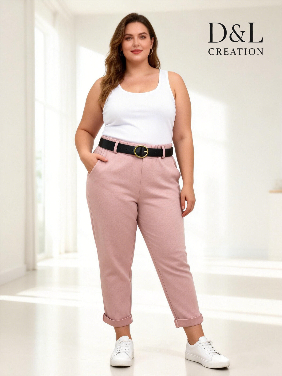 Pantalon jusqu'au 48, le coin des pulpeuses, 4 coloris au choix