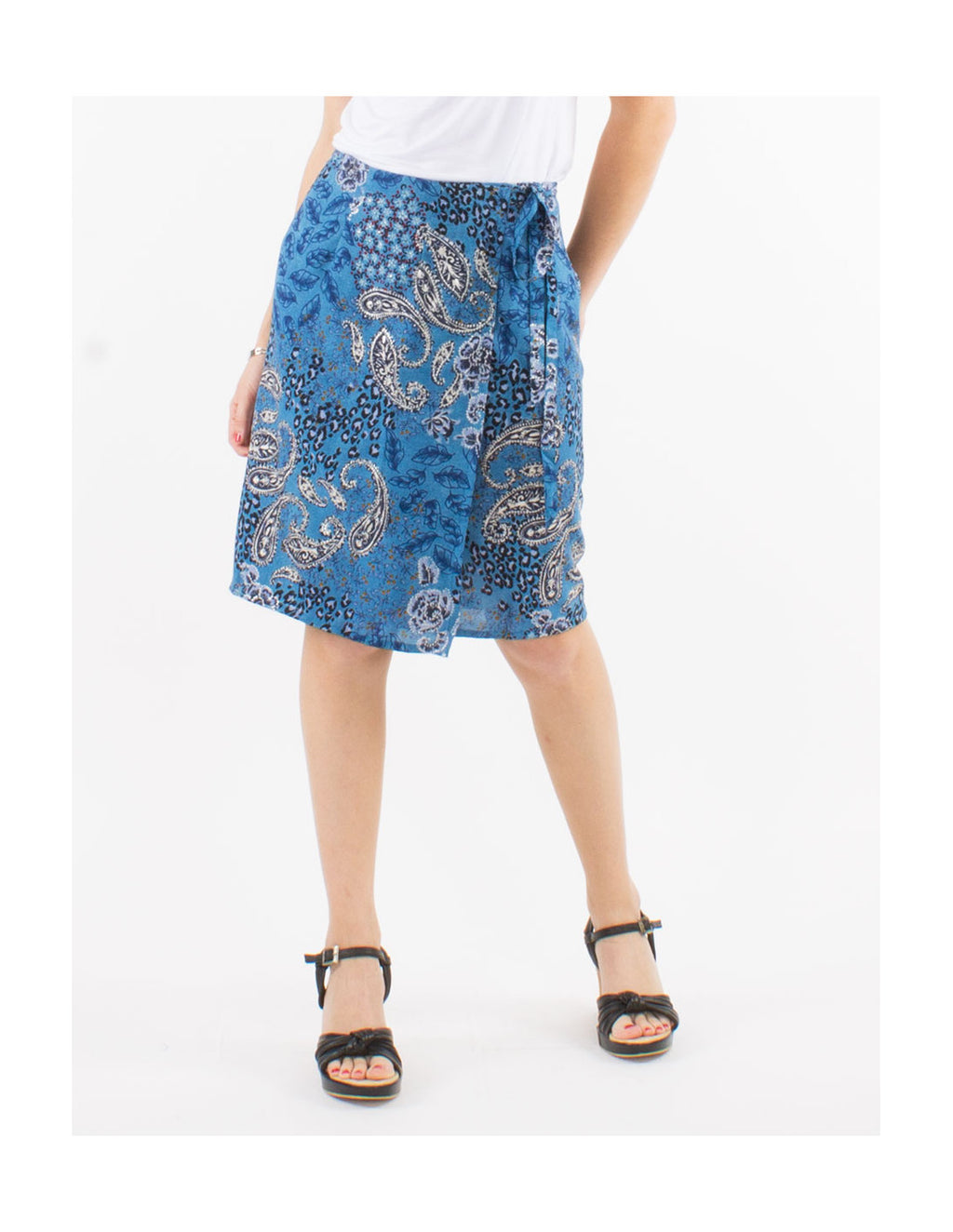 Jupe Portefeuille Fluide & Légère – Taille Unique, Toutes Silhouettes