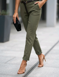 Pantalon avec ceinture