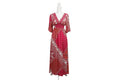 Robe Longue Élégante – Manches Papillon – LARAETHNICS
