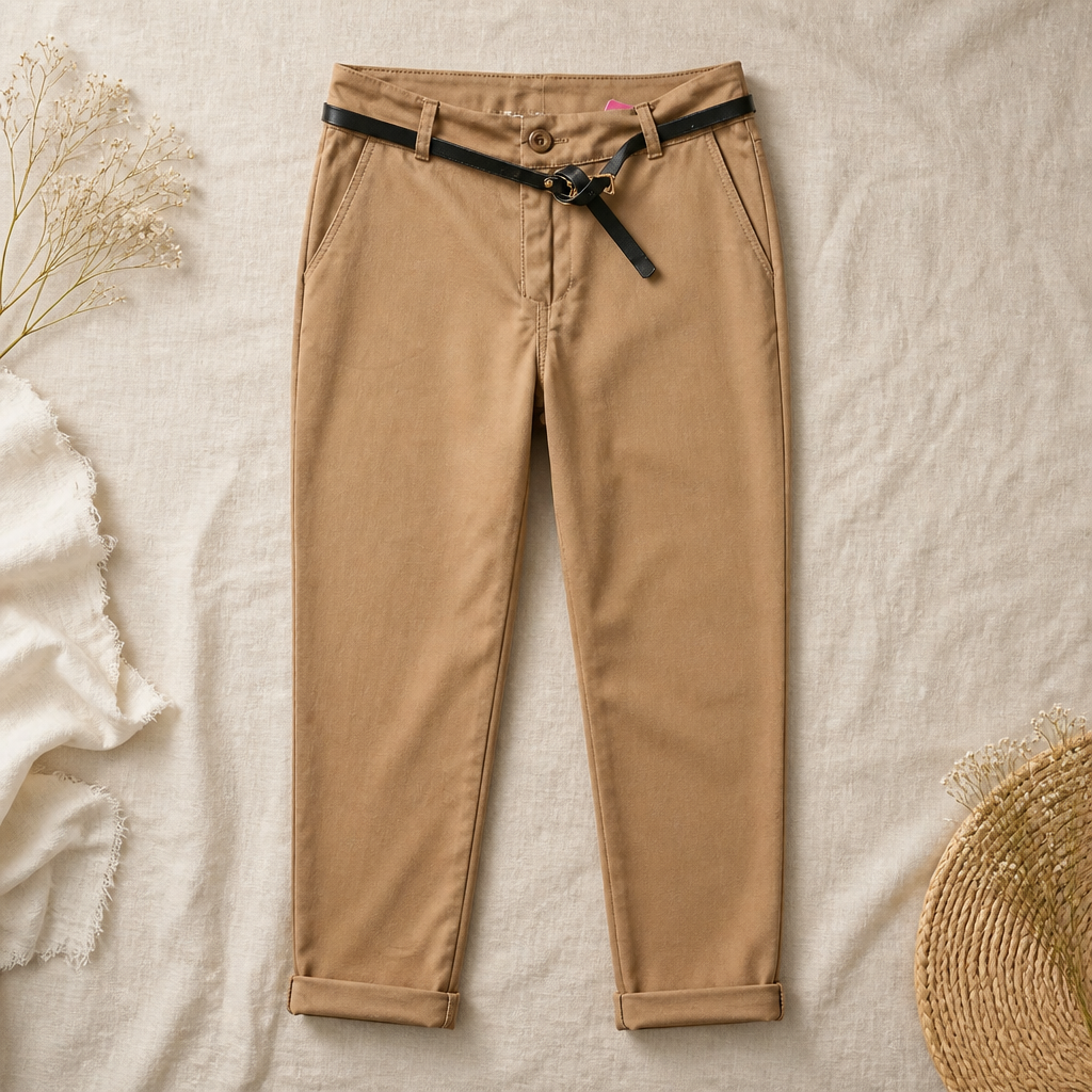 Pantalon avec ceinture