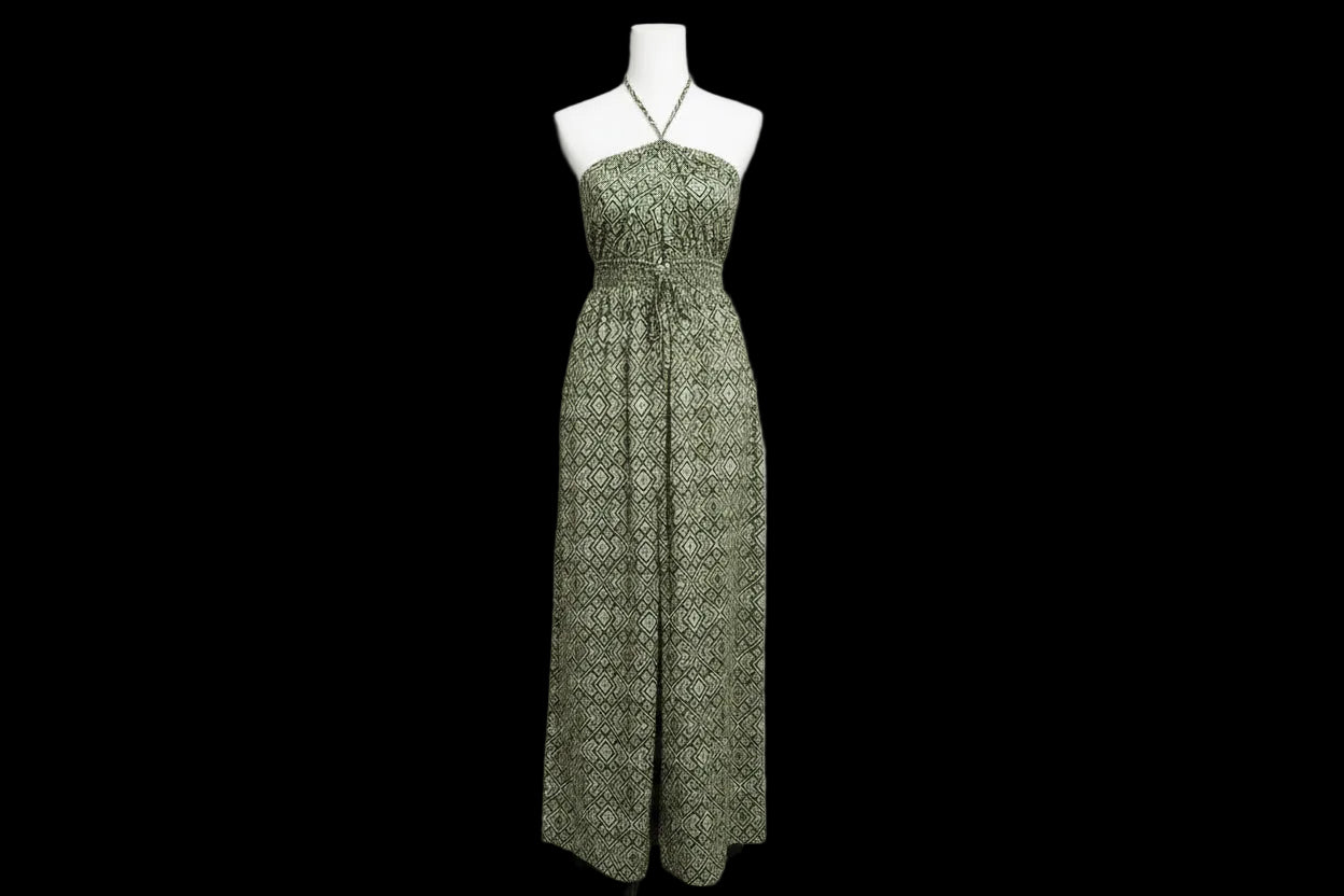 Robe Longue Dos-Nu – Liens Modulables – LARAETHNICS