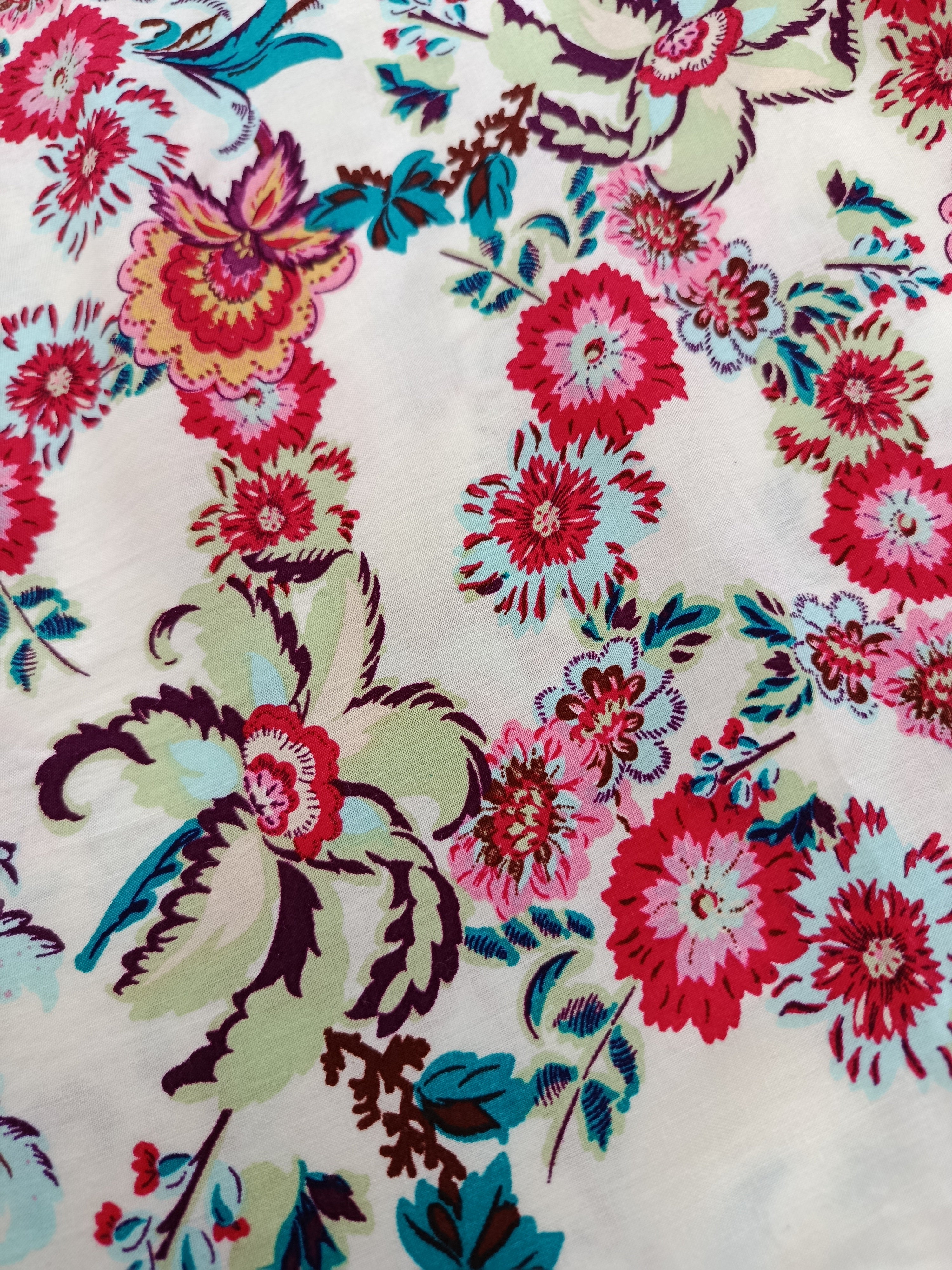 Jupe Portefeuille Florale – Fluide & Légère, Attachée par Liens