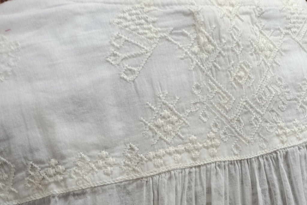 Chemise brodée en coton LARAETHNICS