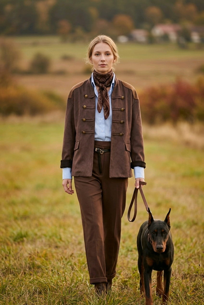Pantalon avec ceinture