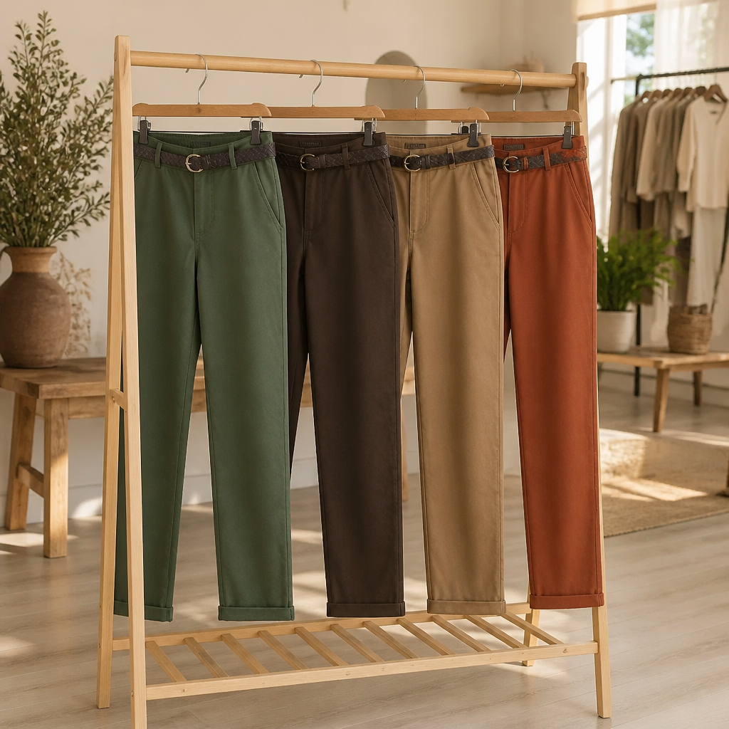 Pantalon avec ceinture