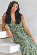Robe Longue Dos-Nu – Liens Modulables – LARAETHNICS