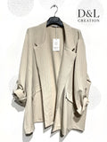 Veste grande taille, 3 coloris au choix